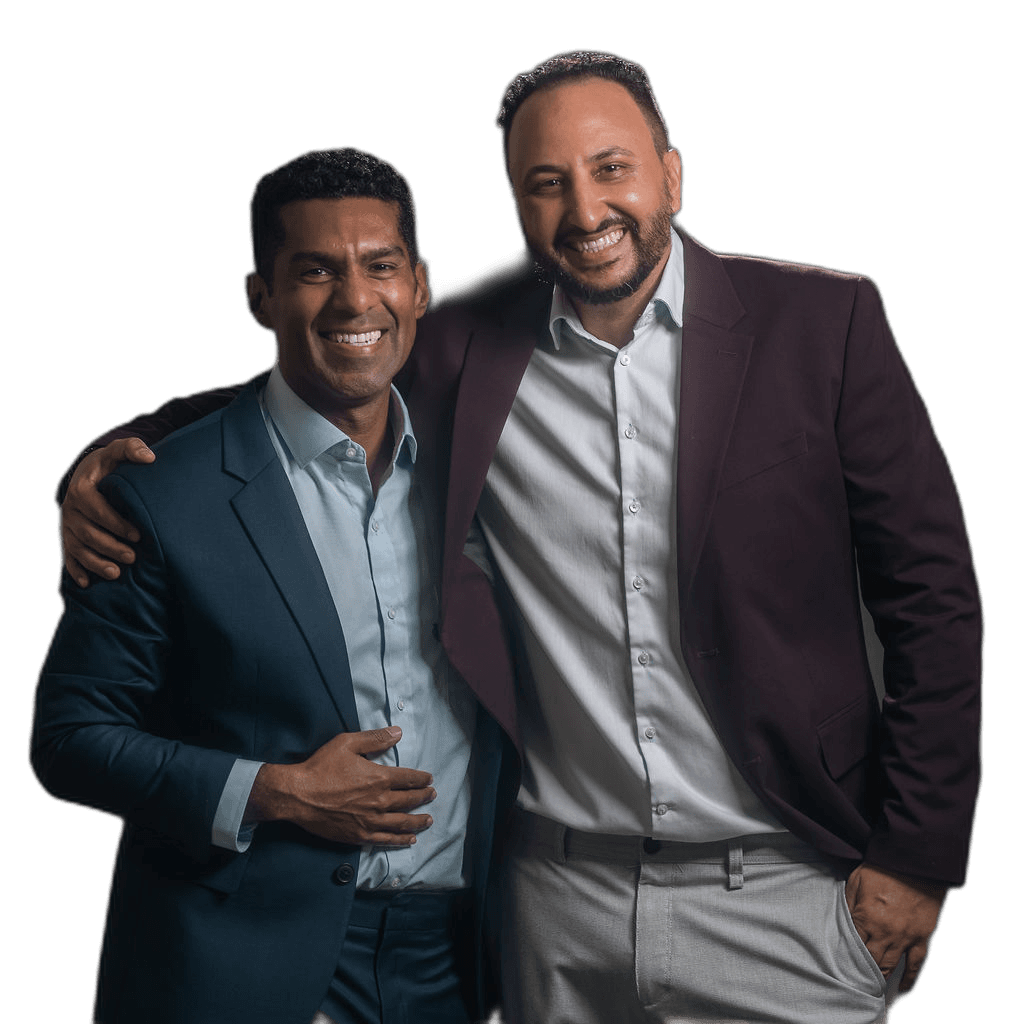 A person, smiling and happy, with healthy skin.